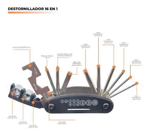 kit pro bicicletas
